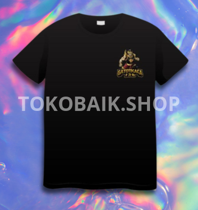 👕 Detail Produk Kaus Black GK138 Edisi Spesial Gatotkaca - INFINI88